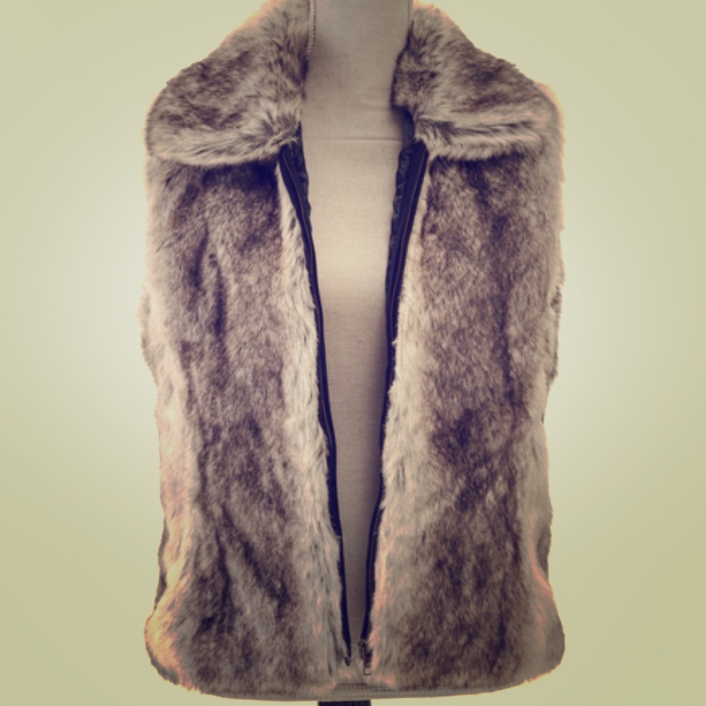 Surell Faux Fur Vest